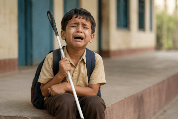 "Am I Guilty Because I Am Blind?" Heart-Wrenching Plea of Visually Impaired Student Denied Admission by Nashik School!