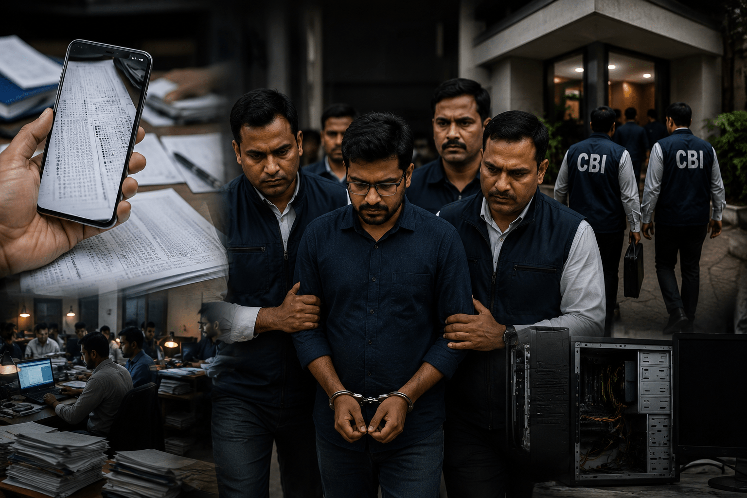 NEET Paper Leak Scandal: CBI Arrests Latur’s 'M-Sir' Shivraj Motegaonkar; Leaked Question Paper Found on His Mobile!