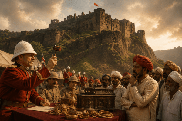  How the British Auctioned Off Shivaji Maharaj's Palace and Treasures in 1876!
