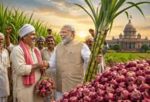 Big Relief for Maharashtra Farmers! Central Government Agrees to Major Demands of Sugarcane and Onion Producers.