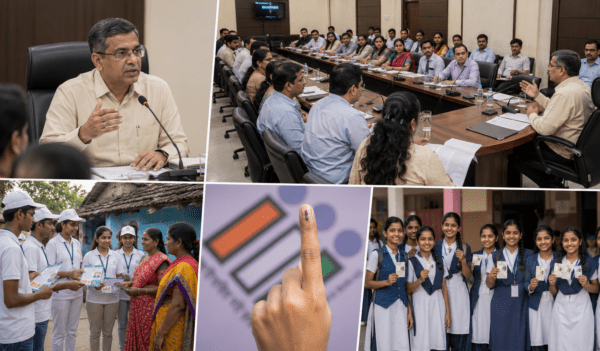 Boosting Voter Participation: Chief Electoral Officer S. Chokalingam Reviews 'Special Intensive Revision' Campaign in Sangli.