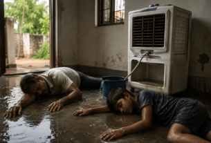 Heartbreaking Tragedy in Chandrapur: Father and Son Electrocuted While Fixing Cooler.