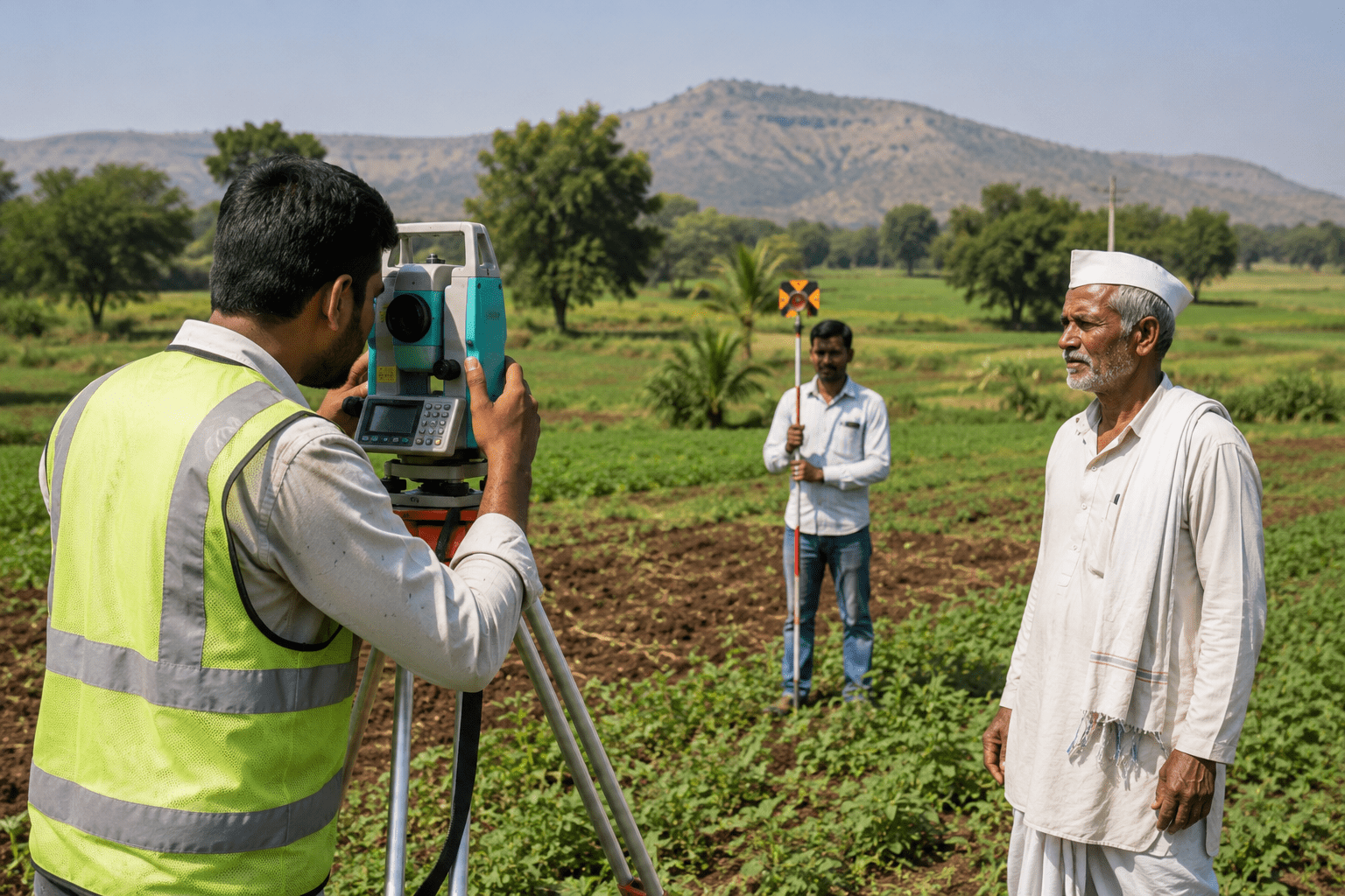 Pune Revenue Department Launches 14-Day Land Measurement Mission!