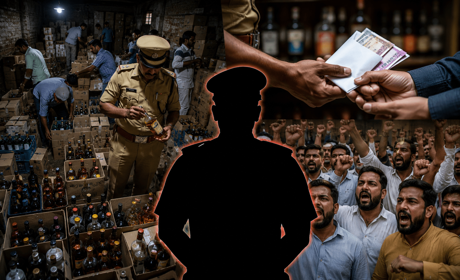 Pune Liquor Tragedy: Citizens Outraged, Alleging Illegal Liquor Business Thrives Under Police Protection.