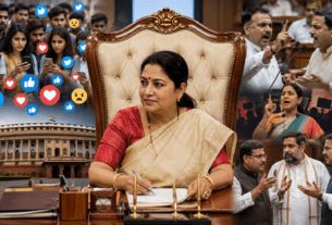 Delhi CM Rekha Gupta's Luxury Chair Controversy: Viral Photo Sparks Debate Over Public Spending.