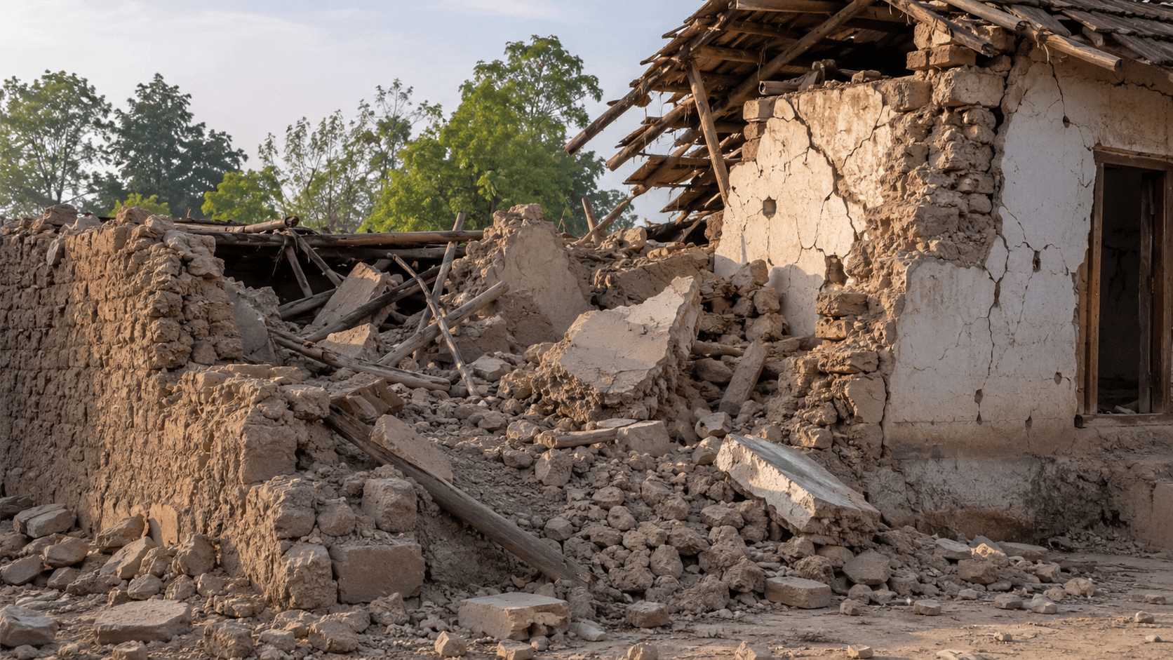 Tragic End at Maternal Home: Two cousins crushed to death after wall collapses while playing in Jalna!