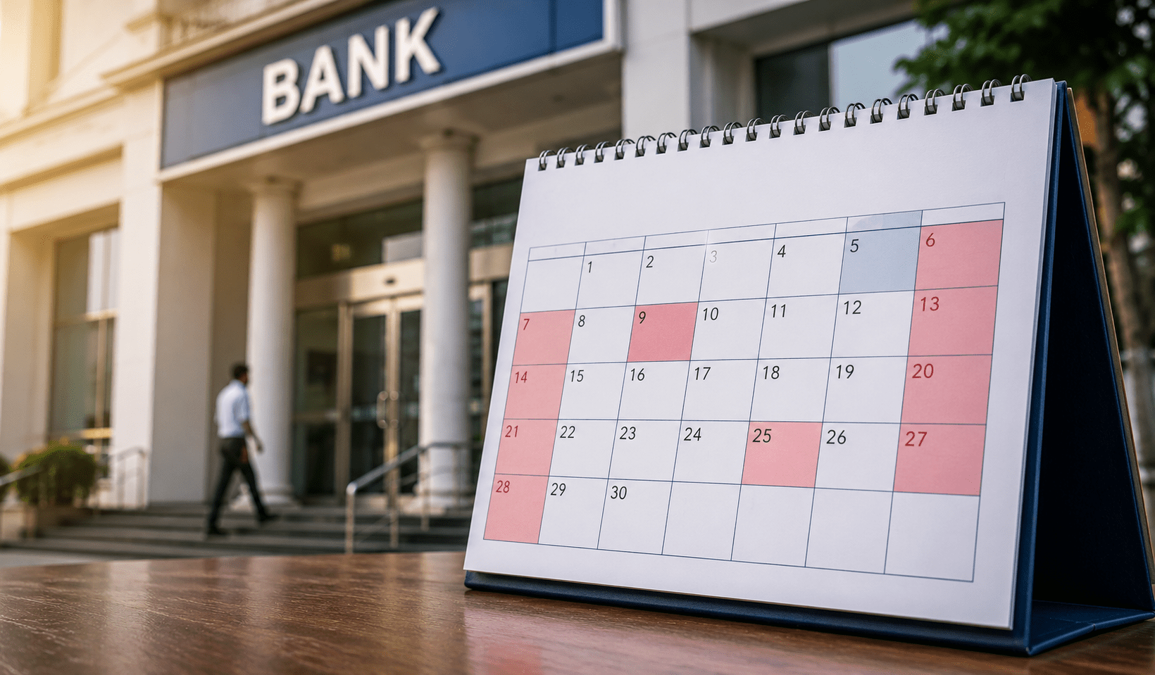 Banks to Remain Closed for Several Days; Check Your City’s Holiday List.
