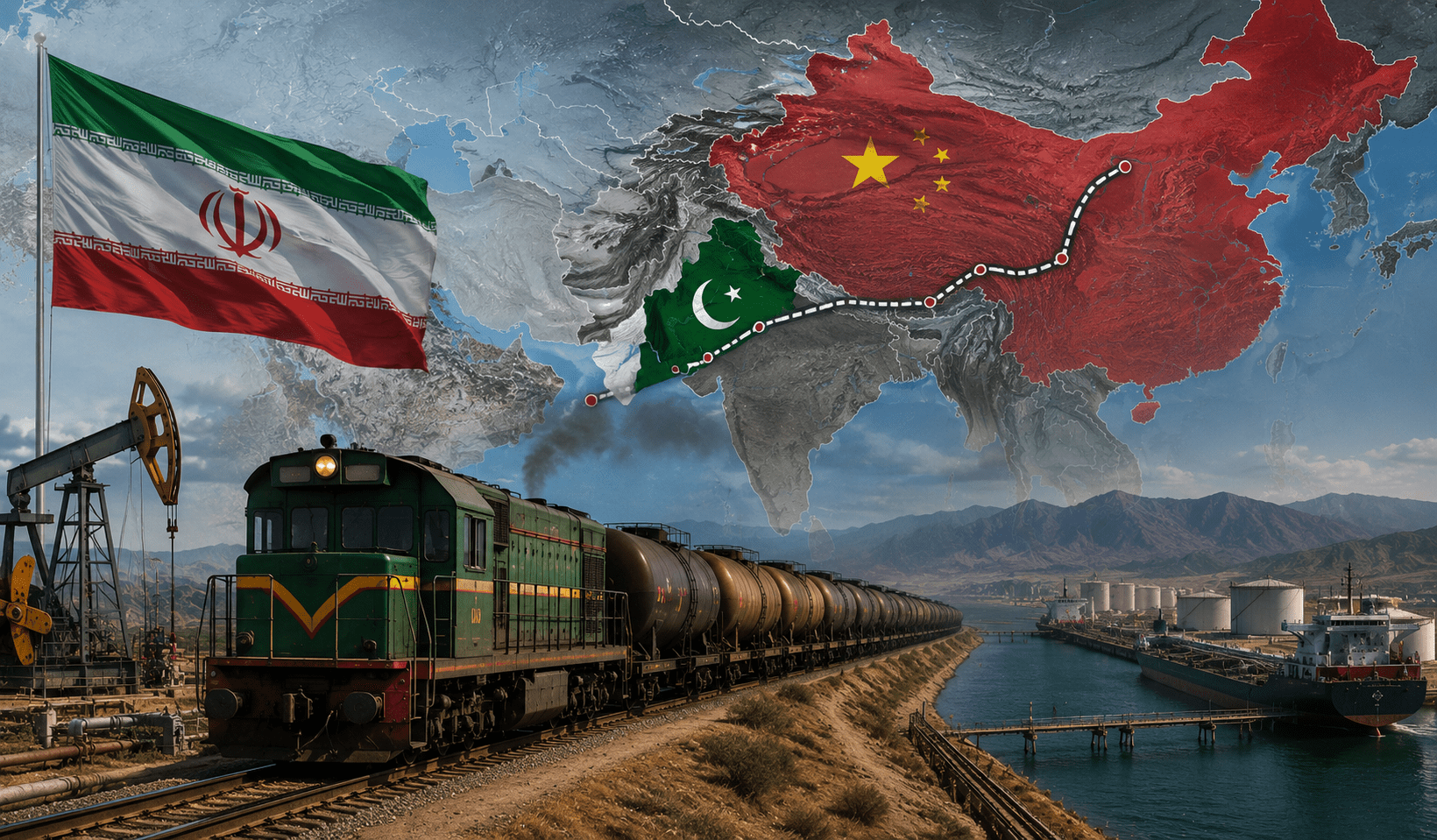 Rail Routes Become a 'Backdoor' for Oil Exports Amid U.S. Naval Blockade.