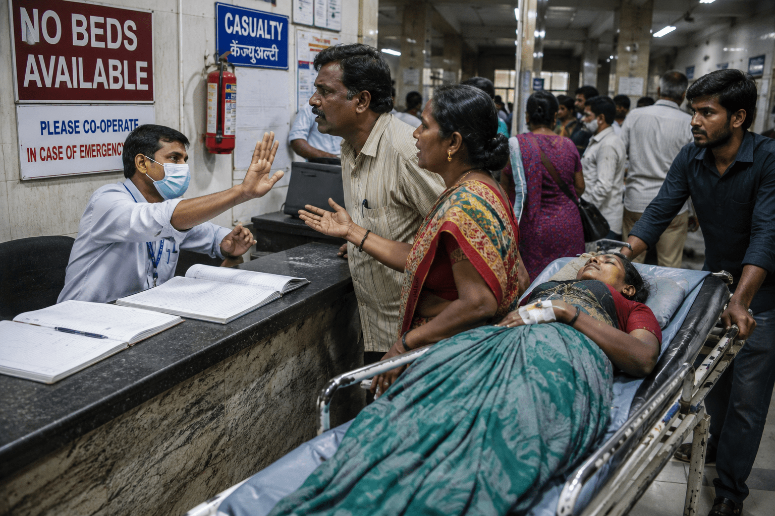 Shocking Negligence: Mumbai Municipal Hospital Denies Treatment to Patient Due to Lack of Beds!