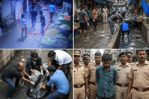 Mumbai Horror: Vegetable Vendor Brutally Murders Man Over Alleged Affair With Wife; Body Dumped in Drain
