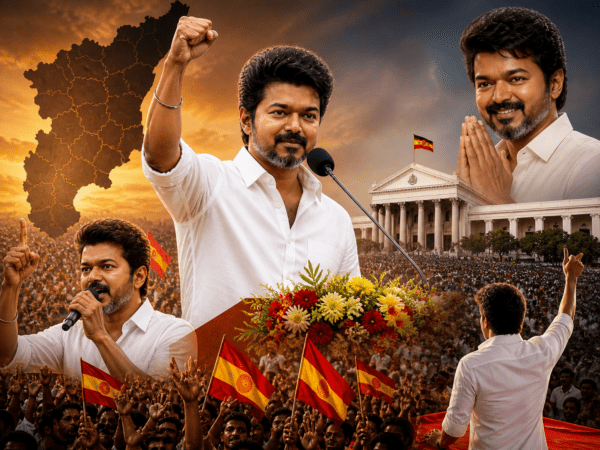 Vijay’s TVK Emerges as Single Largest Party, Reshaping State Politics!