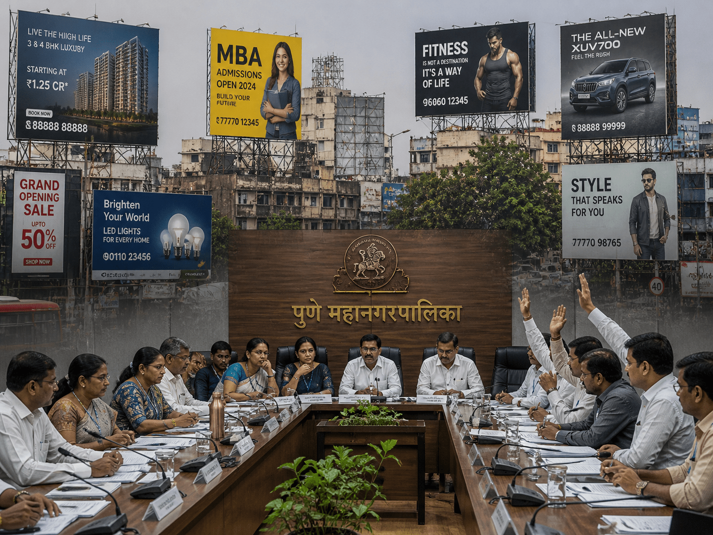 Controversial Hoarding Policy Back on Agenda: Pune Municipal Corporation Speeds Up Administrative Process