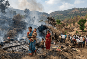 Heroic Rescue in Ambegaon Fire! Two Infants Saved by Brave Women; Villagers Raise Immediate Aid After Farm Labourers Lose Everything.