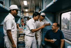 Pantry Staff Threaten Passenger for Asking Bill on Lichchvi Express; Viral Video Sparks Outrage!