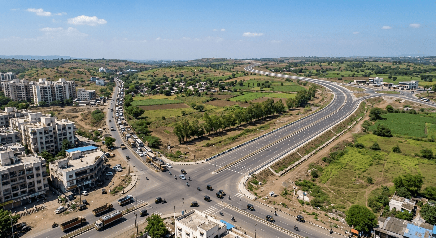 9-km Link Road from Kondhwa to Wadki Chowk to Ease Traffic on Pune-Saswad Road