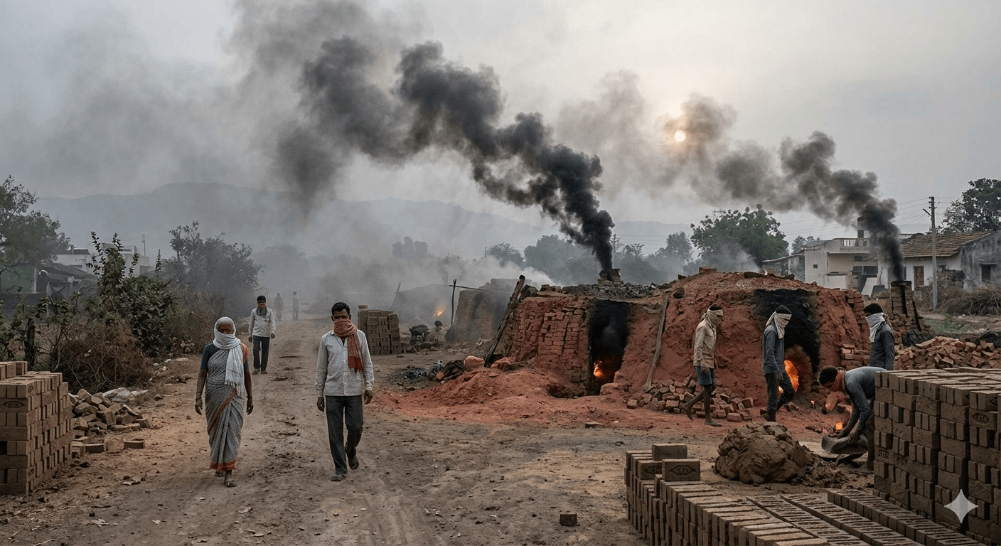 Illegal Brick Kilns in Manora Trigger Severe Air Pollution and Health Crisis