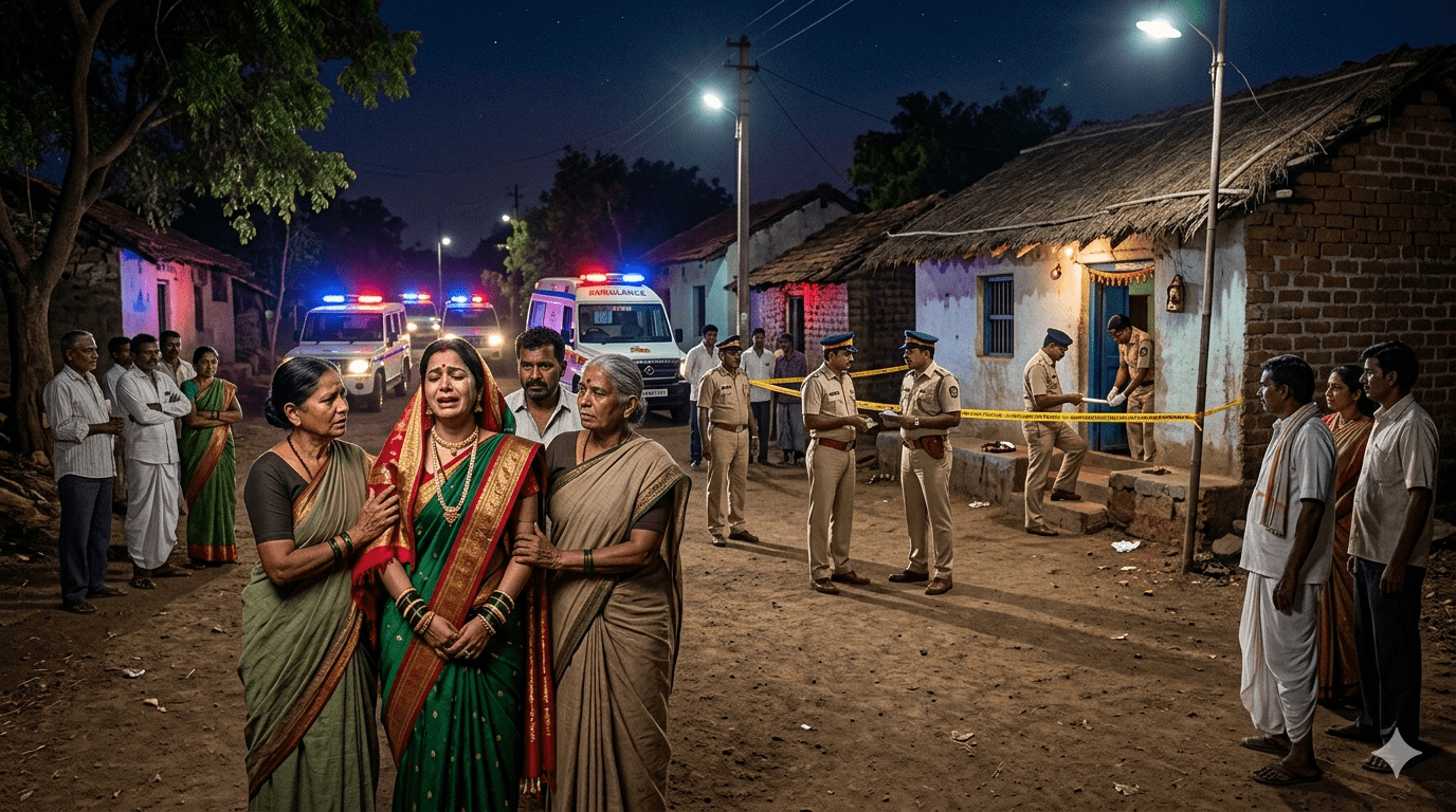 Husband Murders Wife Over Argument After Returning from Brother's Marriage!