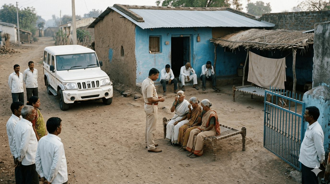 Tragic Incident in Beed: Two Sisters Take Extreme Step After Mother's Scolding in Ambajogai.