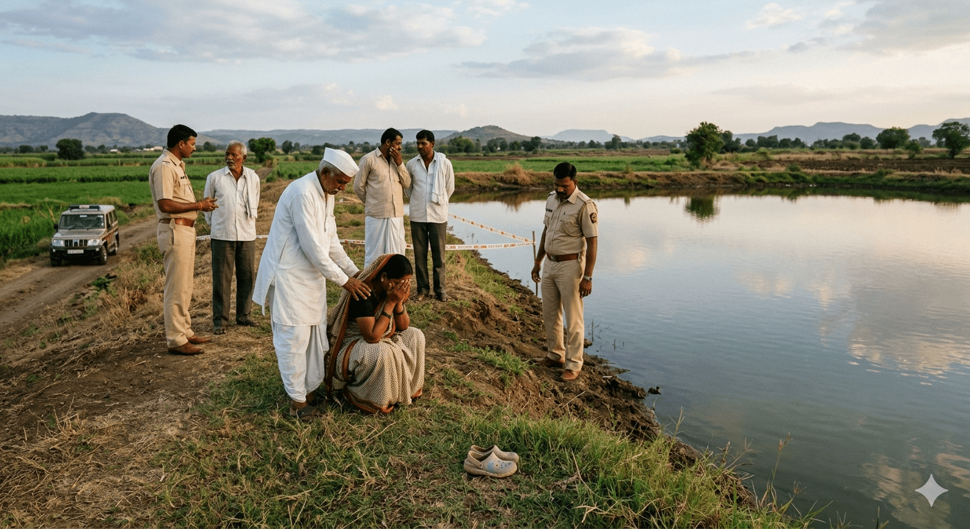 6-Year-Old Girl Found Dead in Farm Pond