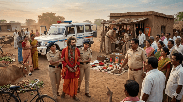Fake Godman Exposed! Bhandara Police Register Case for Fraud Over Claims of 'Supernatural Powers'