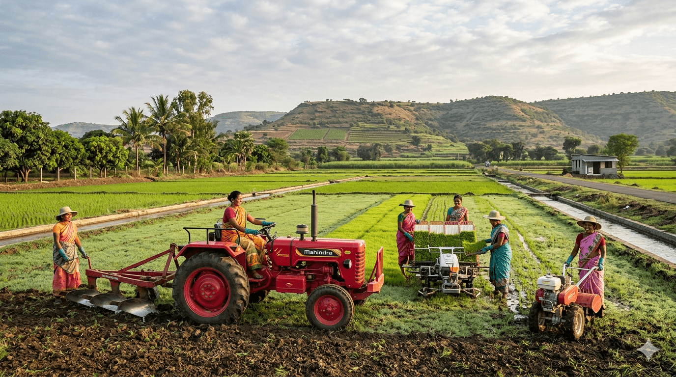 Over 2,000 Women Farmers in Pune District Embrace Farm Mechanization