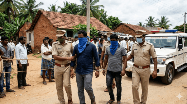 Shocking Karnataka Crime: Two Arrested for Sexually Assaulting Minors and Circulating Viral Videos.
