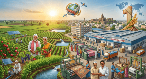 From Drought to Dominance: How Solapur Became Maharashtra’s Leading Hub for Agriculture and Textiles