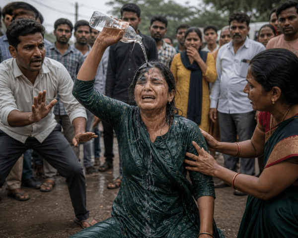 Betrayed by Love: Woman Reaches Police Station with Petrol Bottles After Lover Refuses to Accept Her