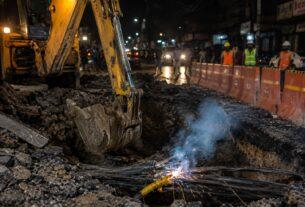 NHAI Blunder in Nagpur: Faulty Excavation Snaps Underground Power Cable, Leaving Thousands in the Dark!