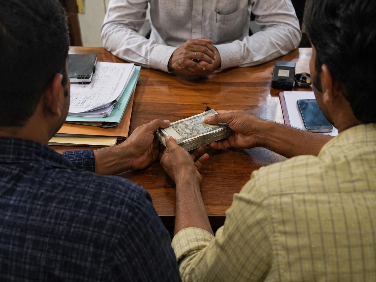 Navi Mumbai ACB Crackdown: APMC Deputy Secretary and Sanitary Inspector Arrested Red-Handed while Accepting ₹1.40 Lakh Bribe!
