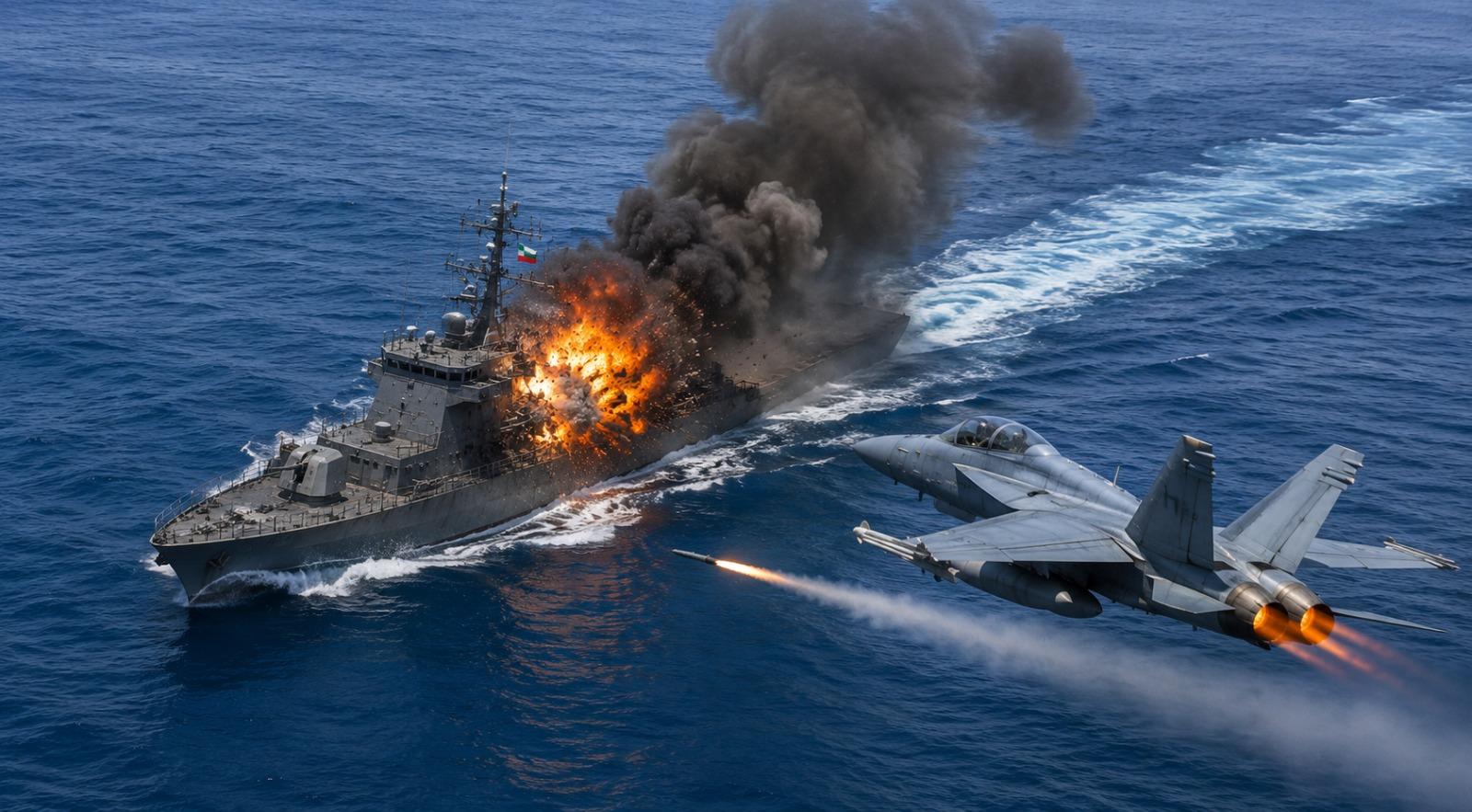 US Blows Up Iranian Boats Near Strait of Hormuz Amid Ceasefire Talks