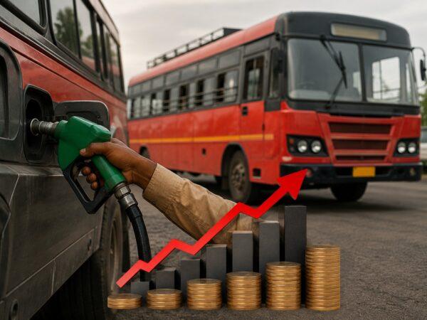 Diesel Price Hike: Will Your ST Bus Travel Get Costlier? Transport Minister Gives Big Update!