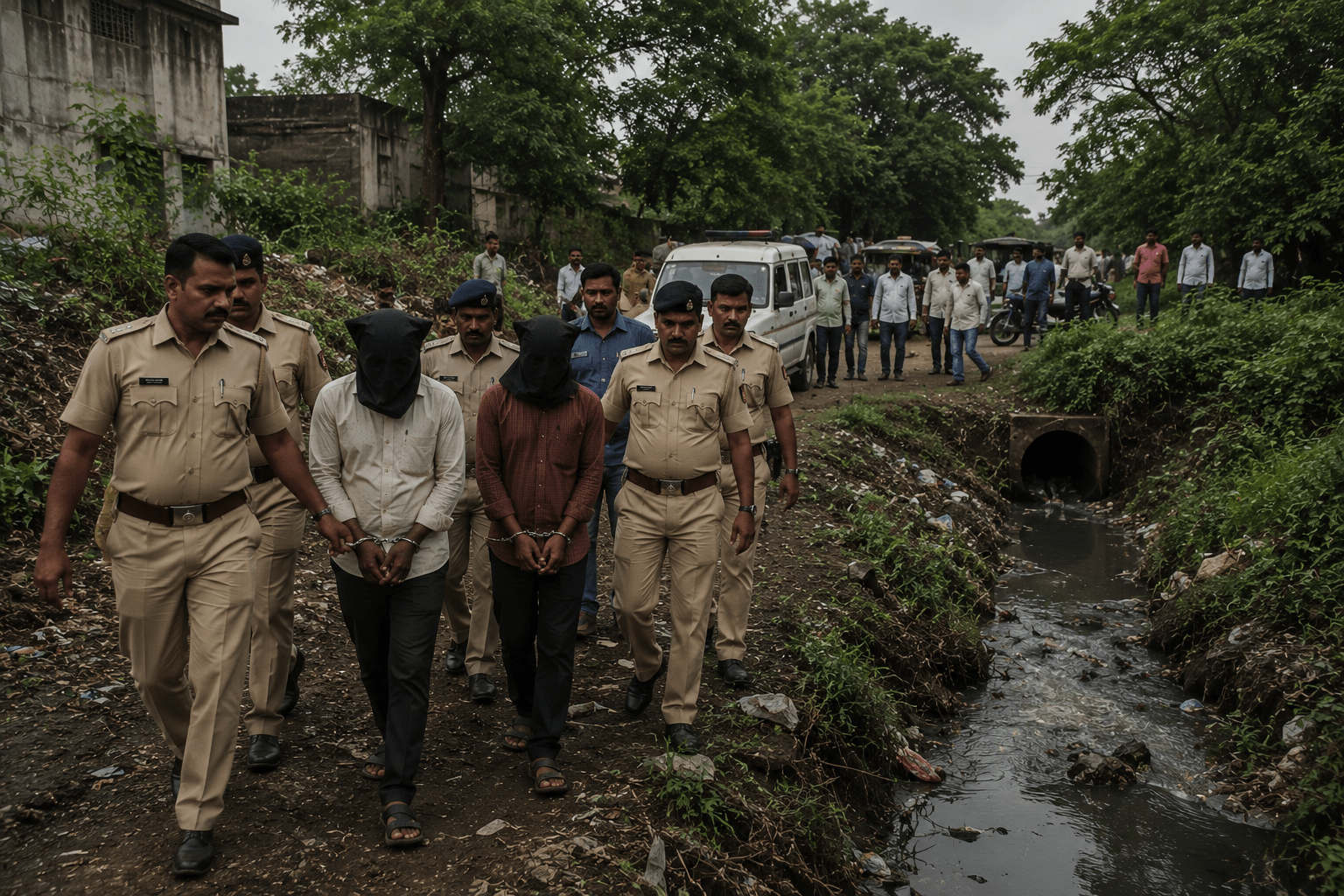 Father Kills Daughter and Discards Body in Drain