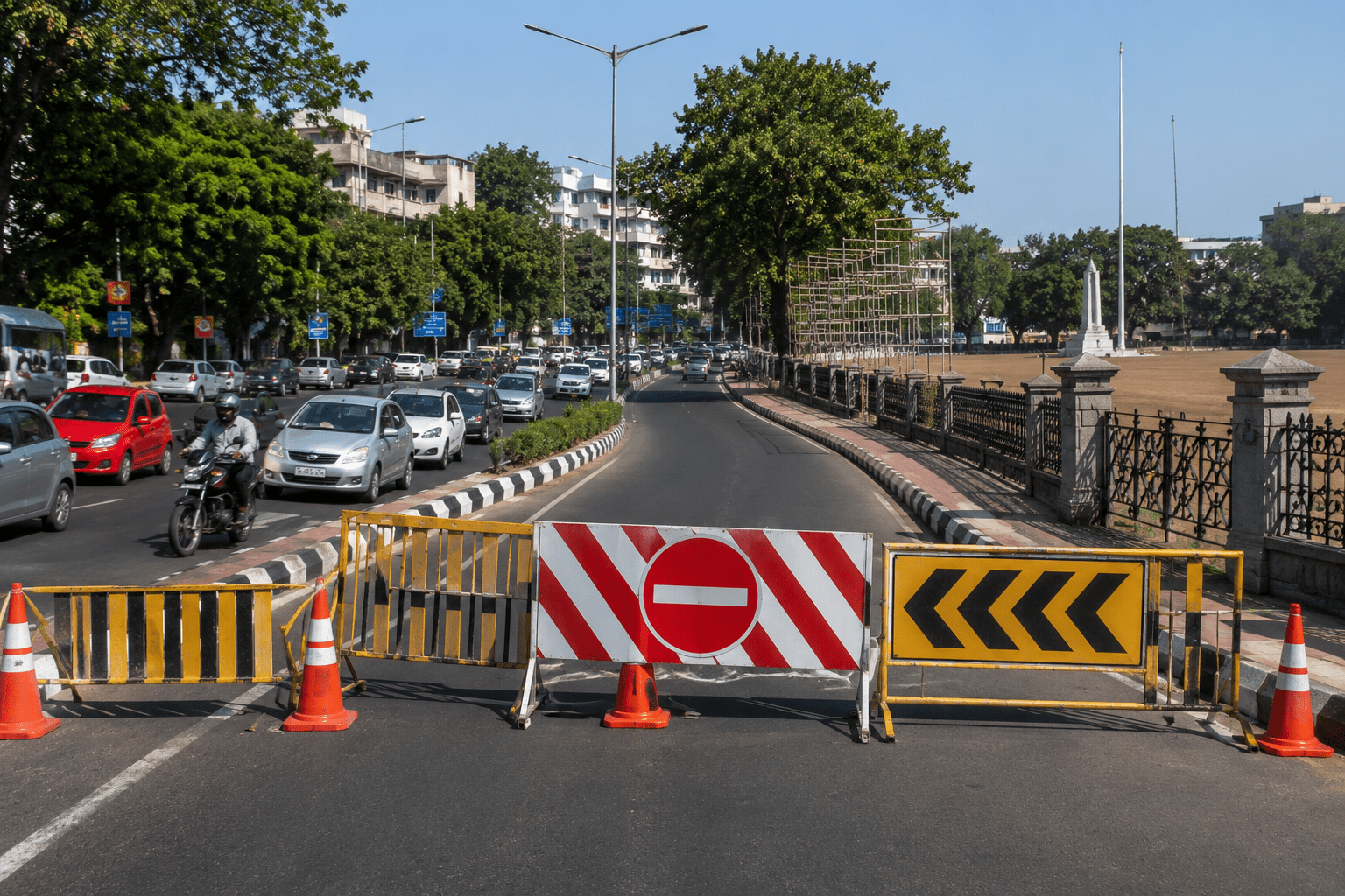 Major Diversions Announced Near Golibar Maidan in Pune!