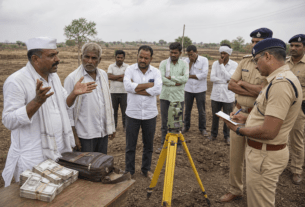 Farmers Forced to Pay Rs.30 Lakh for Police Protection Amid Rising Land Boundary Disputes in Solapur