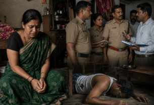 Domestic Nightmare in Jalgaon: Fed Up with Alcohol Addiction and Abuse, Wife Strangles Husband to Death!