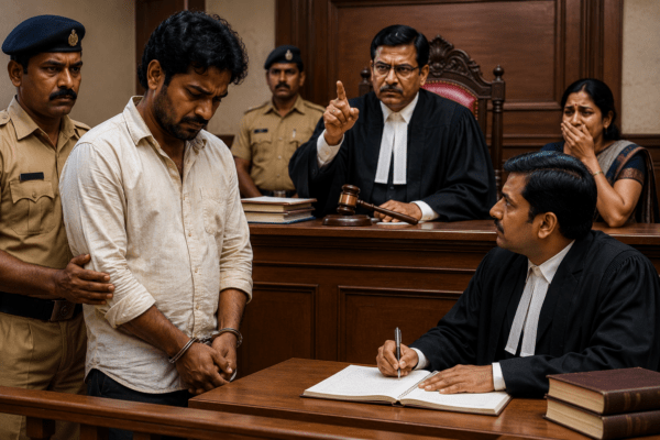 Chhatrapati Sambhajinagar Court Sentences Husband to Life Imprisonment for Wife's Brutal Murder!
