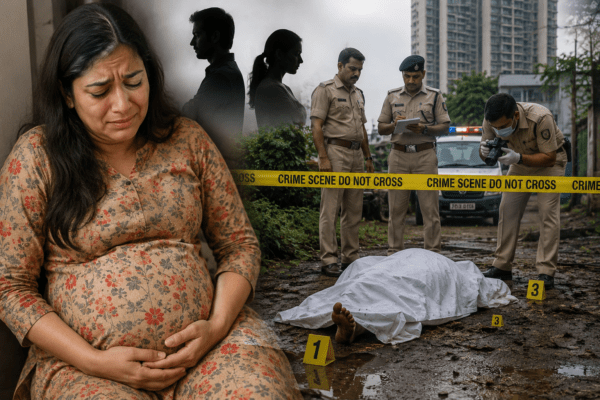 Shocking! Husband Kills Pregnant Wife with Help of Minor Girlfriend in Navi Mumbai Over Extra-Marital Affair.
