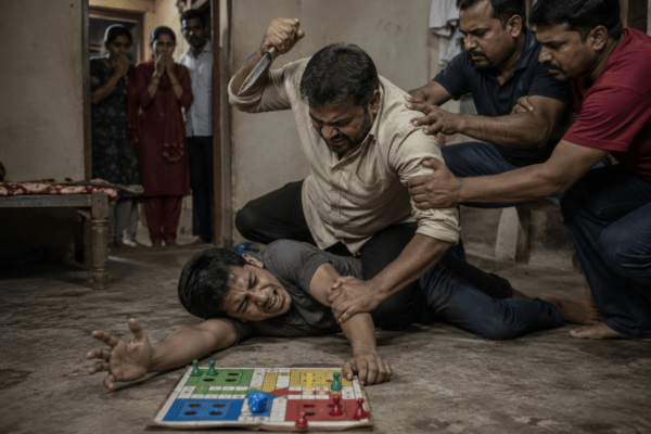 Fatal Game: Uncle Stabs Nephew to Death Over Ludo Dispute in Kalyan.
