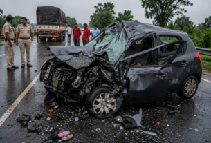 Mother and Two Children Tragically Killed in Horrific Highway Accident Near Kolhapur