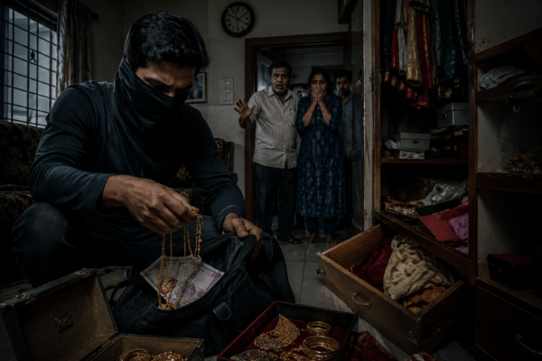 Betrayal in the Family: Cousin loots gold and cash from brother's locked house in Pune!
