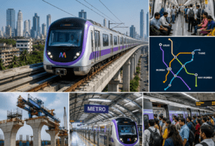Mumbai Metro Hits 100-KM Milestone! 16 New Lines Underway to Connect Thane, Navi Mumbai, and Virar