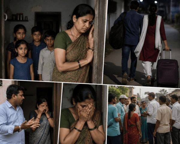 Beyond Boundaries: Mother of Four Deserts Family for Neighbor in Beed Love Affair
