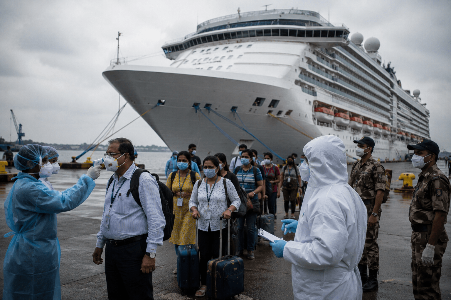 Indian Citizens Evacuated from Cruise Ship After 3 Deaths