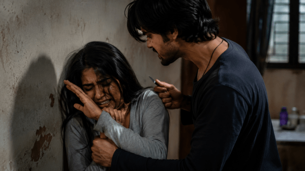 
Refusal leads to a brutal blade attack on a woman by her live-in partner in Alephata!  

