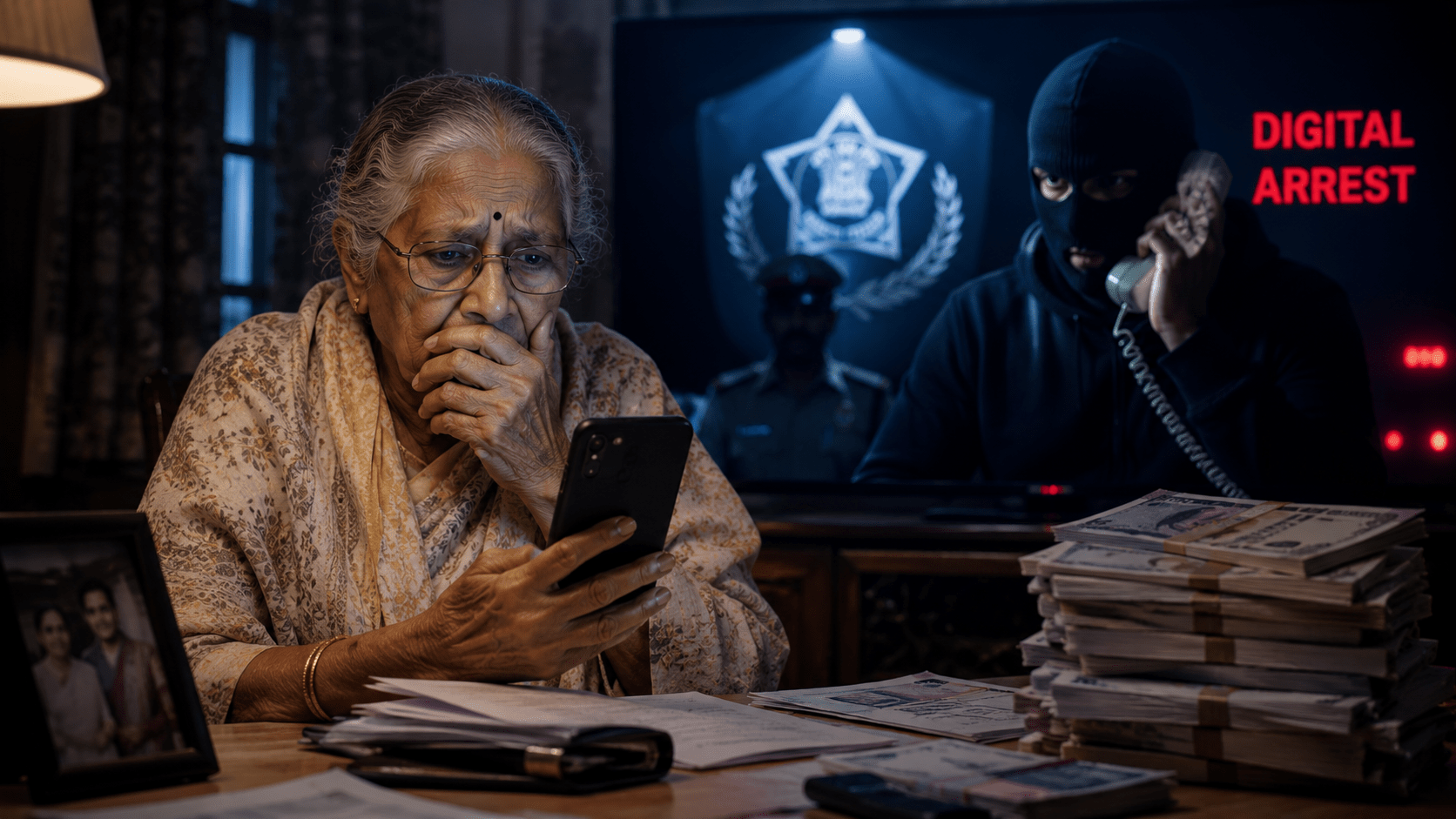 73-Year-Old Sambhajinagar Woman 'Digitally Arrested' for 1.5 Months; Fraudsters Loot Rs 93.5 Lakh!