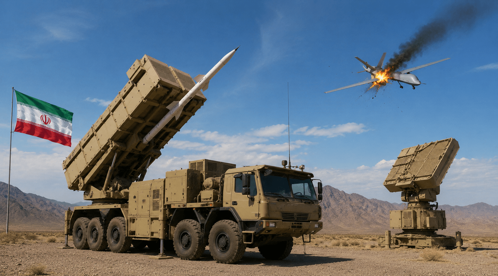 New 'Arash-e Kamangir' Air Defense System Unveiled After Downing US MQ-9 Reaper Drone