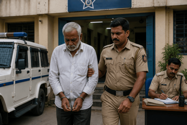 Shameful Incident in Beed: 65-Year-Old Man Arrested for Attempted Molestation of Minor
