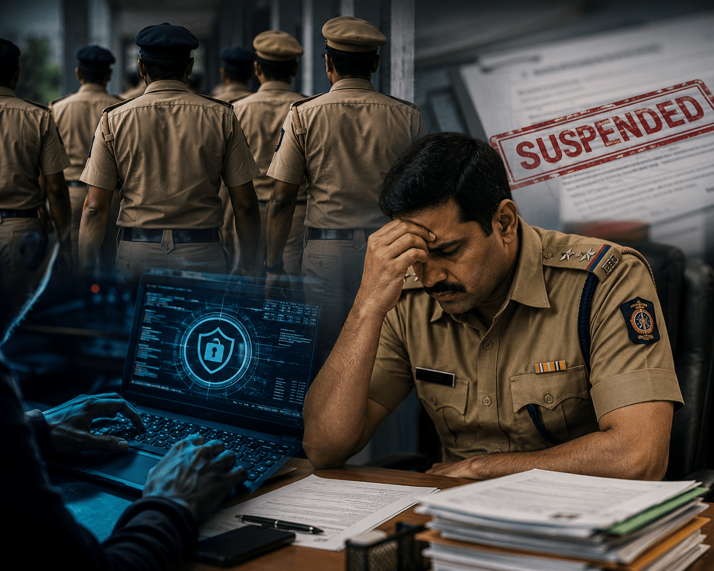 Cyber Police Inspector and 8 Others Suspended Over Corruption Scandal
