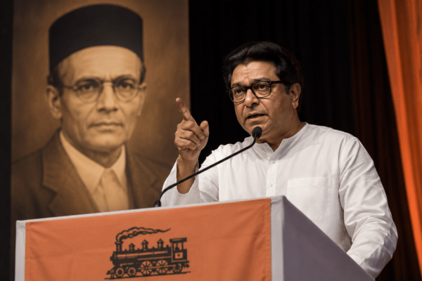 Raj Thackeray’s Reality Check on Savarkar Jayanti: Takes a Dig at WhatsApp University Narratives.

